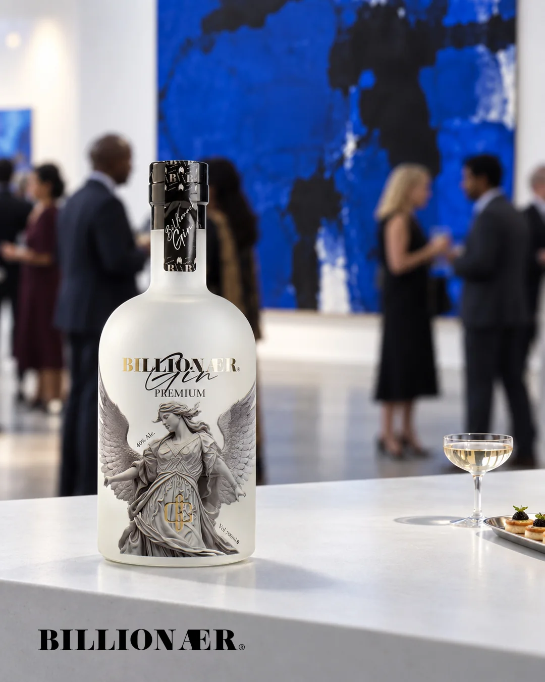 BILLIONAER Gin campaign artwork — Gallery
